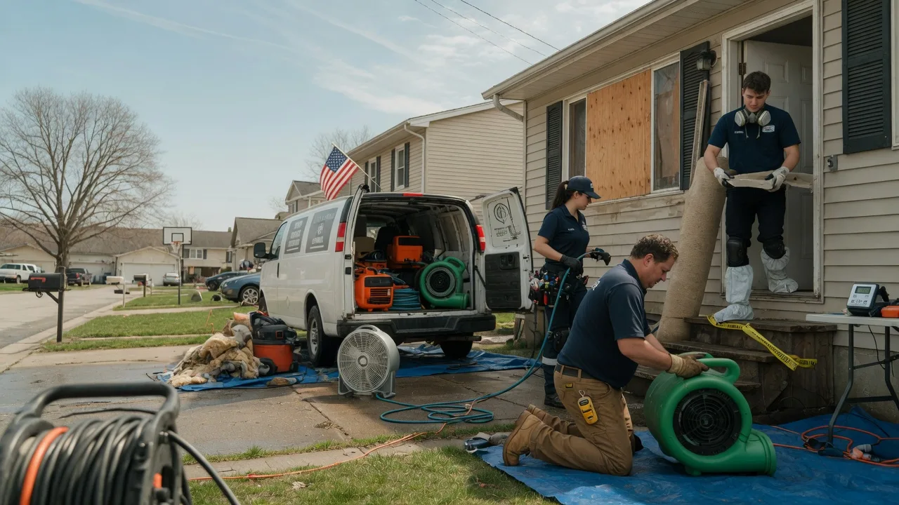 Water Damage Restoration in Water View, VA near me